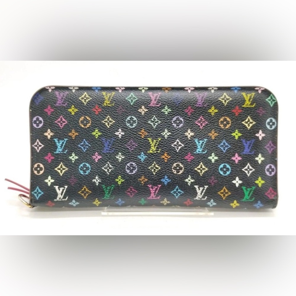 Louis Vuitton x TM Black multicolor Monogram Insolite Portefeuille wallet